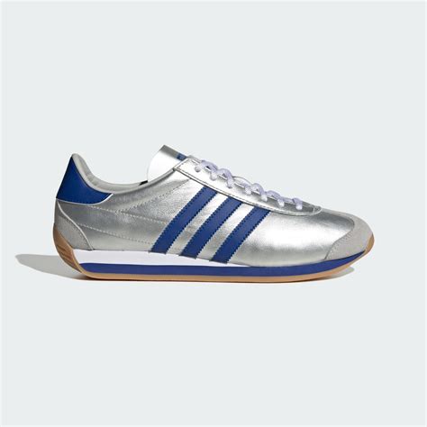 adidas retro blau schwarz silber